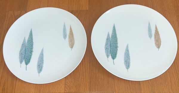 美品 ノリタケ/NORITAKE 皿 プレート 2枚セット 古い『AAA159』