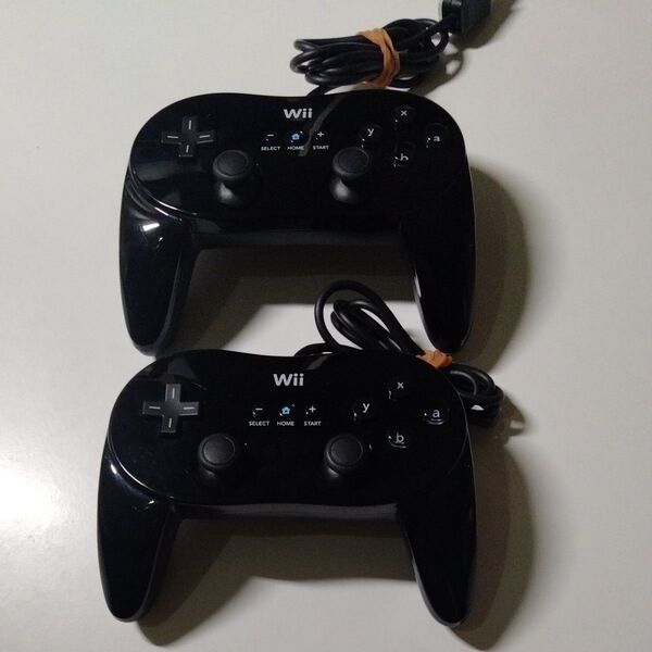 WiiクラシックコントローラーPRO 動作確認済み 除菌清掃