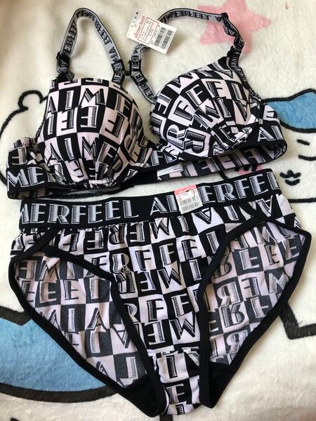 80 エメフィール aimerfeel ブラジャーショーツ セット 廃盤品