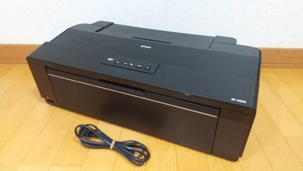 EPSON エプソン Colorio インクジェットプリンター EP-4004 A3ノビ対応 無線LAN標準装備 6色染料インク