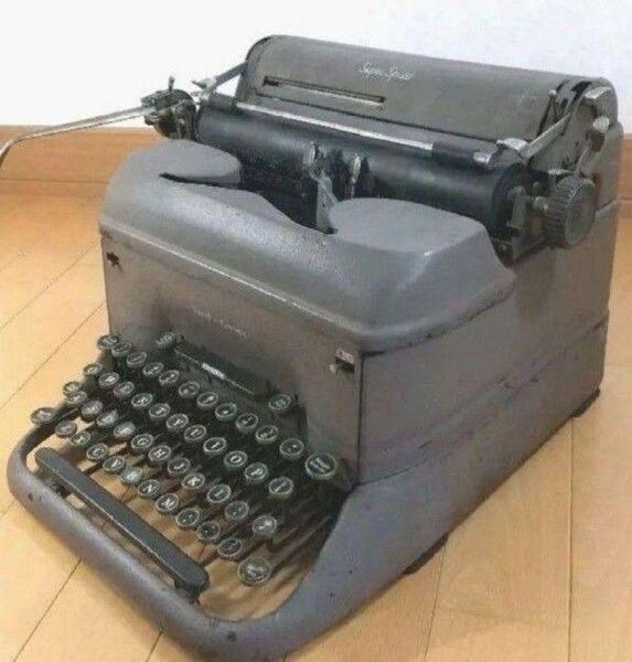 【希少】大型 米国製 アンティーク ビンテージ SMITH-CORONA タイプライター