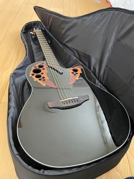 ovation CE-44-5-G エレアコ 純正ギグバッグ付属