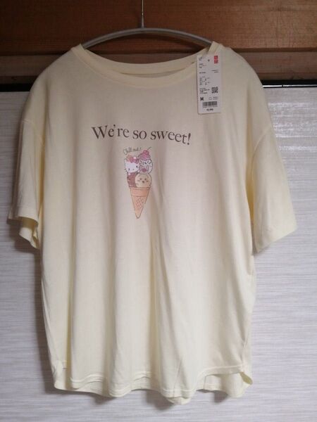 UNIQLO ユニクロ 新品 未使用 ちいかわ×サンリオコラボ Mサイズ Tシャツ 半袖