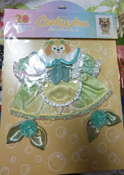 東京ディズニーシー ダッフィー&フレンズ ダッフィー20周年 カラフルハピネス クッキーアン コスチューム 台紙なし