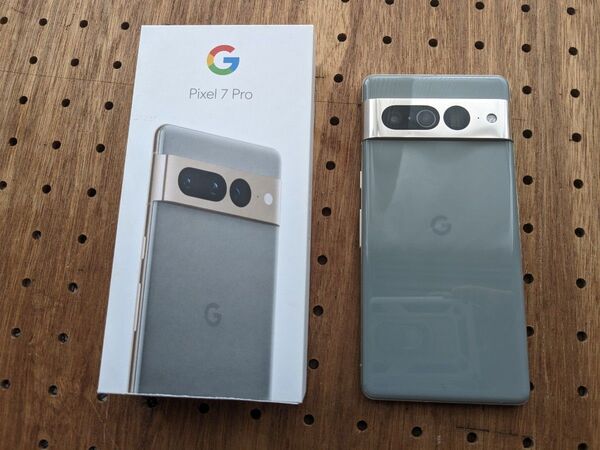 Google Pixel 7 Pro Hazel 本体 SIMフリー ※訳あり ヘーゼル