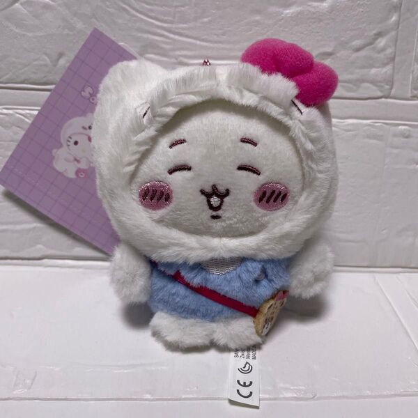 ちいかわ サンリオ コラボ マスコットホルダー ハローキティ マスコット ぬいぐるみ サンリオキャラクターズ Sanrio