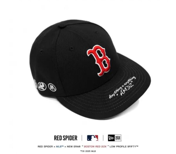 RED SPIDER × MLB × NEW ERA“ BOSTON RED SOX ”LOW PROFILE 9FIFTY