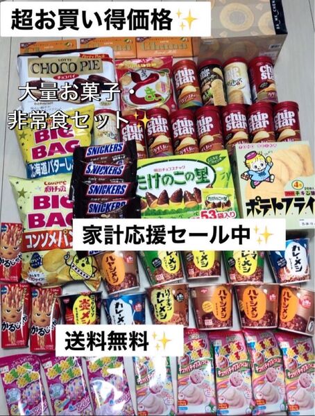 お菓子 非常食 詰め合わせ 49個セット