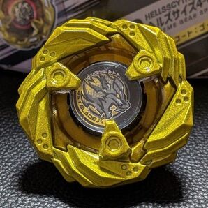 ベイブレードX BX-00 ヘルズサイズ4-60T メタルコートゴールド 未使用ベイコード
