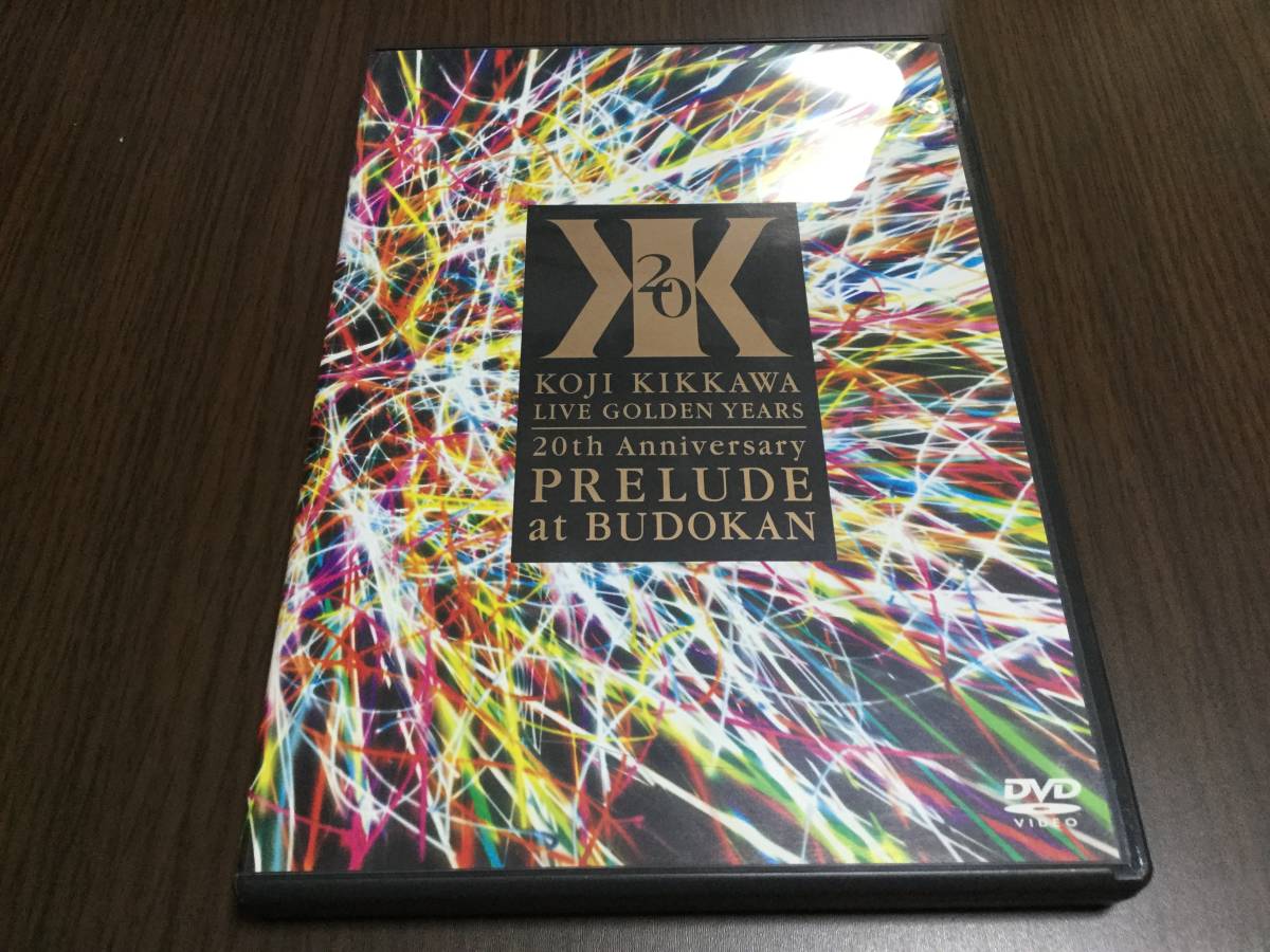 吉川晃司 DVD KIKKAWA KOJI LIVE GOLDEN YEARS THANKS 0201 初回限定版 