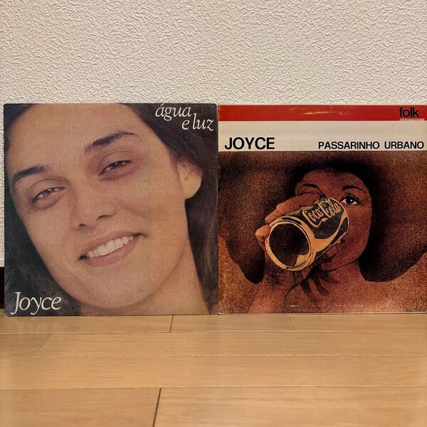 Joyce レコード 2点セット ジョイス MPB Agua E Luz Passarinho Urbano LP vinyl