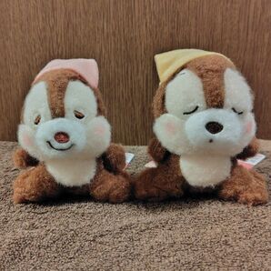 【ディズニー】ミルキーボア うたたねマスコット チップ&デール