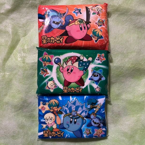 アニメ 星のカービィ ポケットティッシュ 3個セット