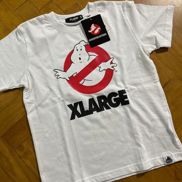 X-LARGE × GHOSTBUSTERS コラボTシャツ 120 新品未使用タグ付き キッズ 半袖 レア