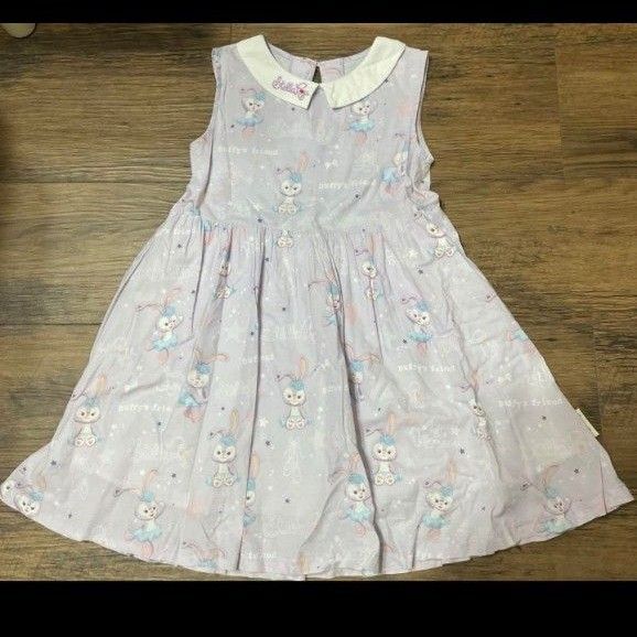 香港ディズニー ステラルー ワンピース ダッフィーフレンズ 115-130cm
