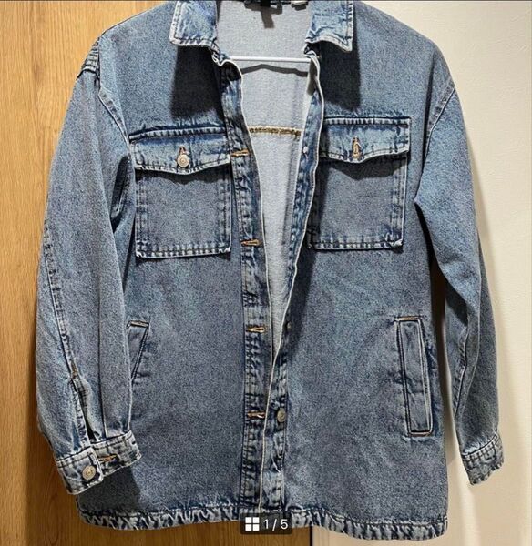 H&M デニムジャケット Gジャン メンズ レディース ジャケット アウター デニムジャケット バイクジャケット