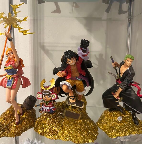 フィギュアーツZERO WT100記念 尾田栄一郎描き下ろし 大海賊百景 ルフィ ゾロ ナミ 3体セット