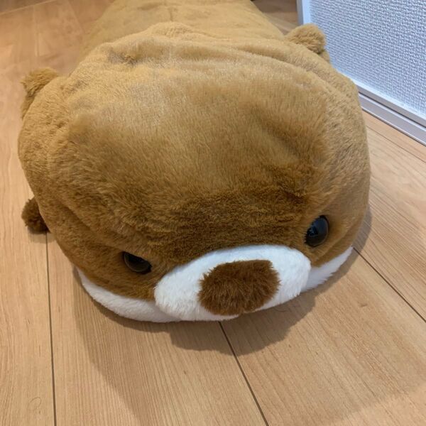 カワウソ ウルトラGIGA ぬいぐるみ 特大 ビックサイズ ロングクッション