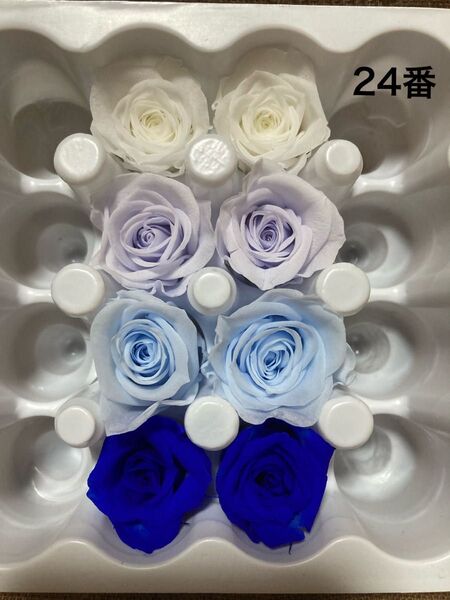 24番、プリザーブドフラワーバラ