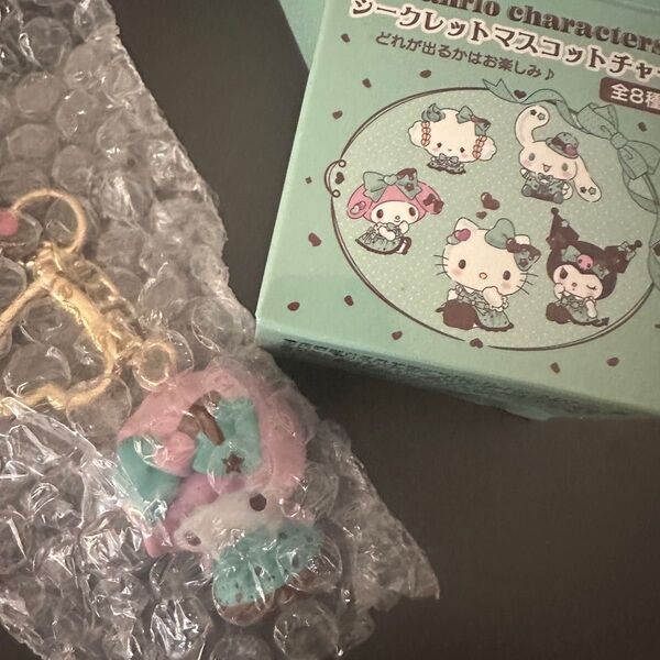 サンリオ シークレットマスコットチャーム ピアノ チョコミント キーホルダー