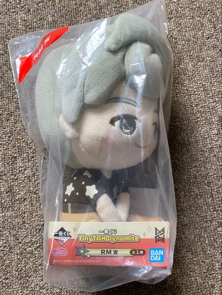 一番くじ TinyTAN Dynamite RM賞 ぬいぐるみ