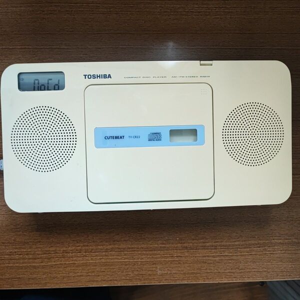 TOSHIBA TY-CR22 CDラジオ CUTEBEAT FM 東芝