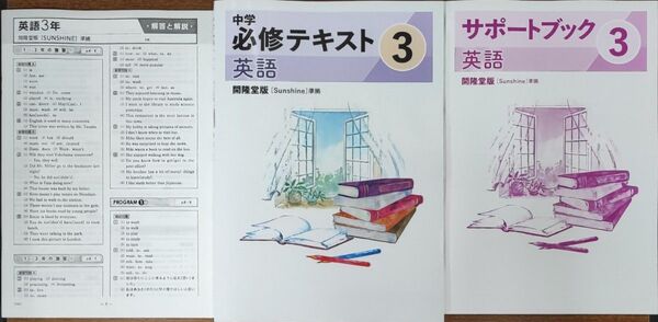 最新 中3 英語 問題集 中学必修テキスト 新品 問題集 開隆堂 定期テスト対策