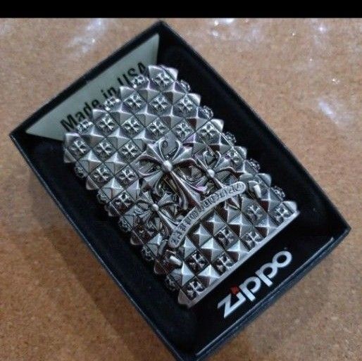 週末値下げ!最後の1個!!クロスフルメタルZippo 新作25年 クロムハーツ系