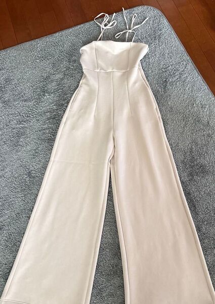 SNIDEL サロペット ピンクベージュ