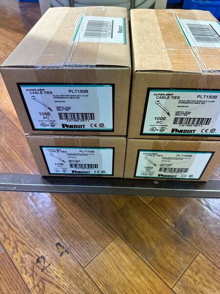PANDUIT 結束バンド PLT150B 黒 耐候性