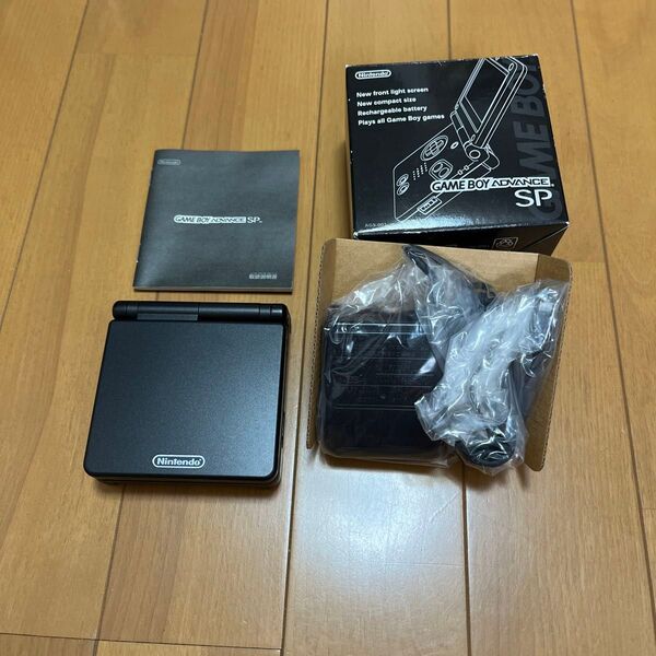 新品未使用 ゲームボーイアドバンスSP 本体 Nintendo 任天堂 オニキスブラック