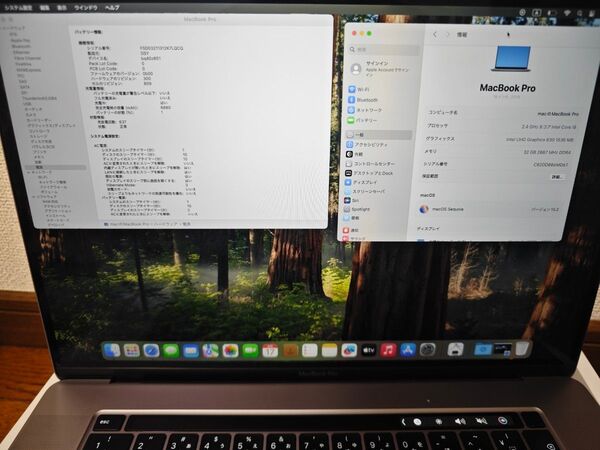 Macbook pro 2019 16インチ i9 32GB 1TB