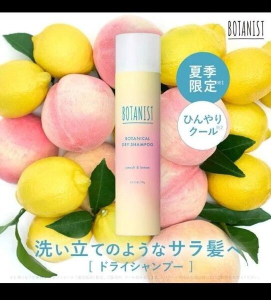 【10周年数量限定】BOTANIST(ボタニスト)ボタニカルドライシャンプー アイスピーチレモネードの香り