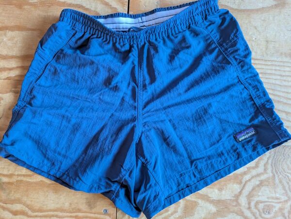 水陸両用 パタゴニア ショートパンツ バギーズショーツ レディース キッズ 子供 patagonia ブルー