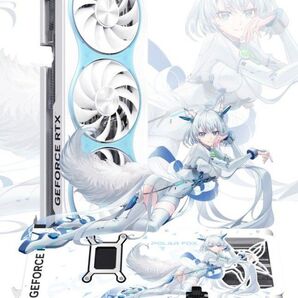 【新品】Manli Polar Fox GeForce RTX5070Ti OC