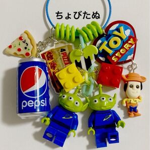 じゃらじゃらキーホルダー グリーンメン