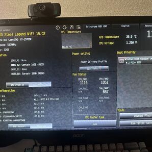 自作PC i7 13700k ddr5 32gb RTX3060TI 8gb