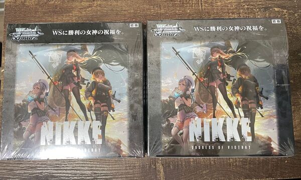 【初版】ヴァイスシュヴァルツ 勝利の女神 NIKKE 2BOX シュリンク付き未開封