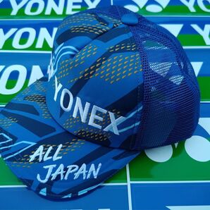 YONEX '24年 カタログ未掲載 数量限定 ALL JAPAN メッシュキャップ(UNI)