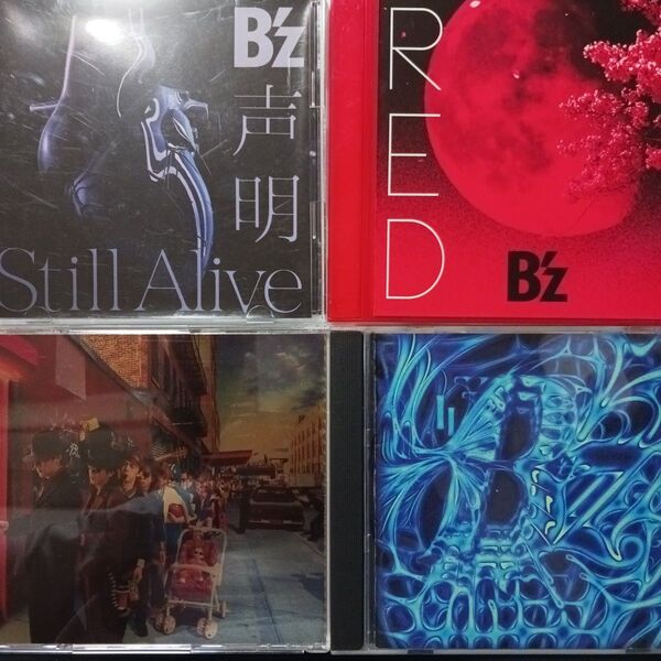 B'z CD 4枚セット Still Alive DVD付き RED