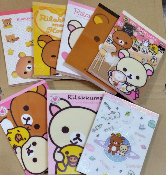 h リラックマ メモパッド8冊セット