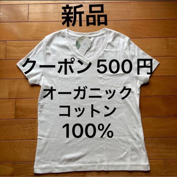 新品・訳あり オーガニックコットン100% レディース 半袖Tシャツ LLサイズ