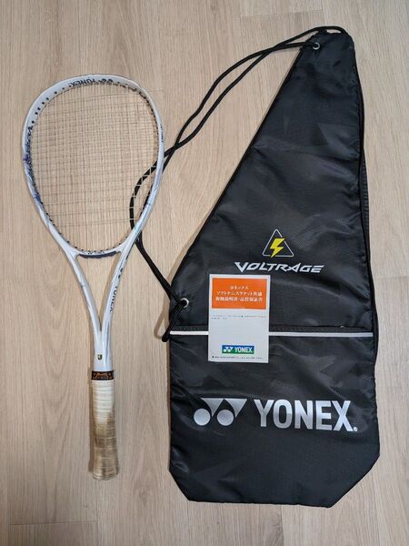 YONEX ソフトテニスラケット VOLTRAGE ボルトレイジ5V ホワイト