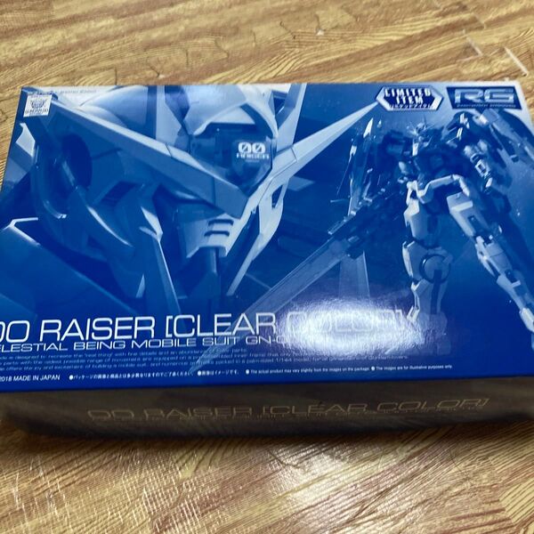 GN-0000+GNR-010 ダブルオーライザー クリアカラー (1/144スケール RG イベント限定 機動戦士ガンダム00