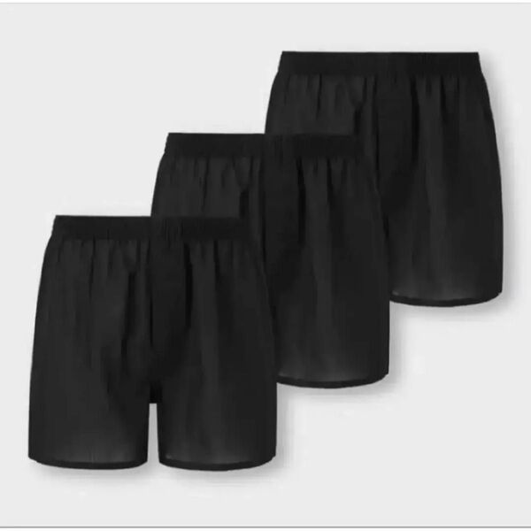 【Sサイズ】新品/GU/普段使い/コスチューム/衣装/布帛フハク【トランクス】メンズ/インナー/パンツ/短パン ×3枚セット