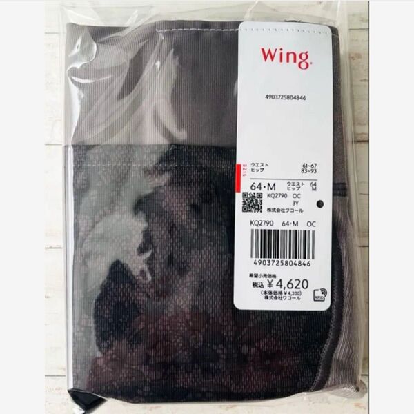 【wing ウイング】ハミデンヌ補正 ロング ガードル 64 M モカ 茶×1枚