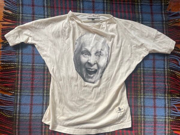 ヴィヴィアンウエストウッド 本人顔Tシャツ face T-shirt