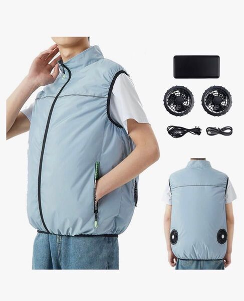 冷却ベスト クールベスト 空調作業服 ファン付き作業服 ファン付きベスト