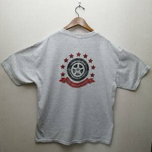 ★JERZEES製★COOPER TIRE グレー XL Tシャツ