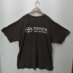 ★GILDAN製★TOYOTA 2013 AMAZING RACE　Tシャツ XL BROWN